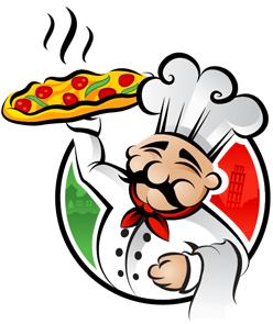 Costanzo's Pizzeria Chef Logo